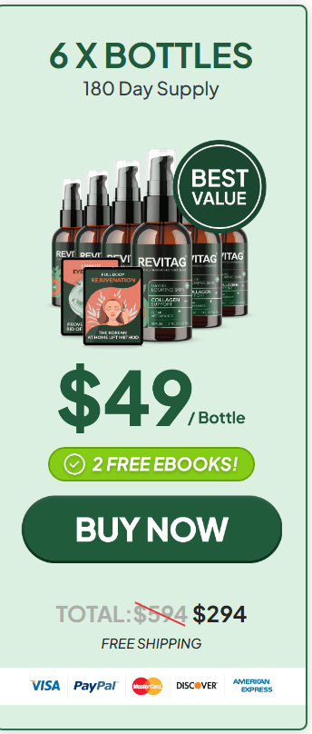 Revitag 6 bottle